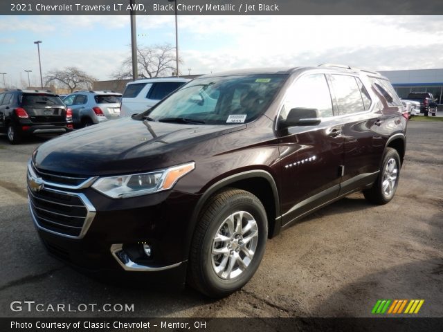 2021 Chevrolet Traverse LT AWD in Black Cherry Metallic