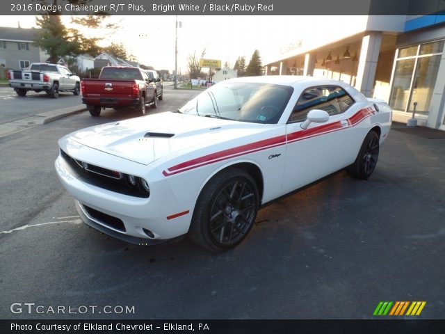 2016 Dodge Challenger R/T Plus in Bright White