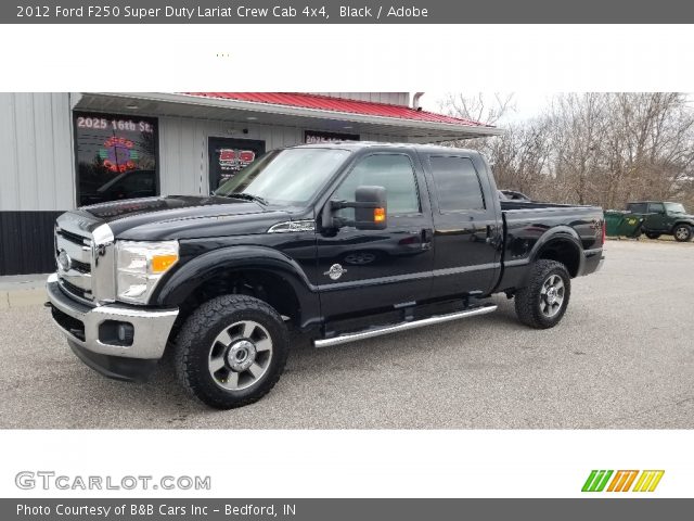 2012 Ford F250 Super Duty Lariat Crew Cab 4x4 in Black