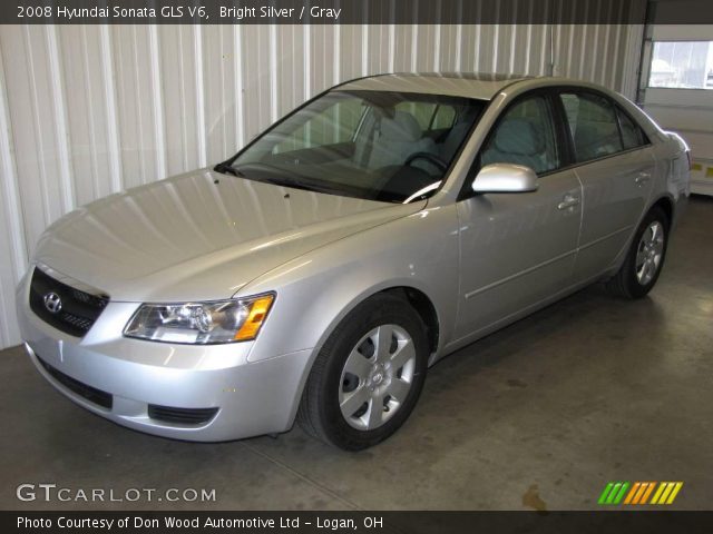2008 Hyundai Sonata GLS V6 in Bright Silver