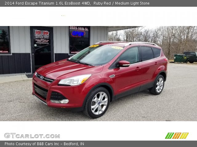 2014 Ford Escape Titanium 1.6L EcoBoost 4WD in Ruby Red