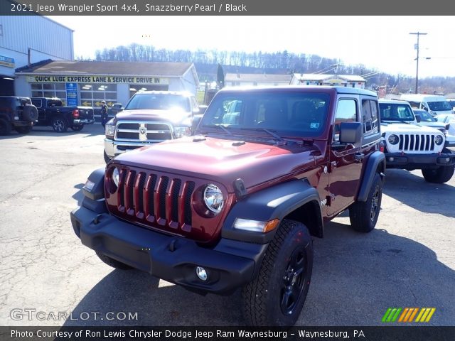 2021 Jeep Wrangler Sport 4x4 in Snazzberry Pearl