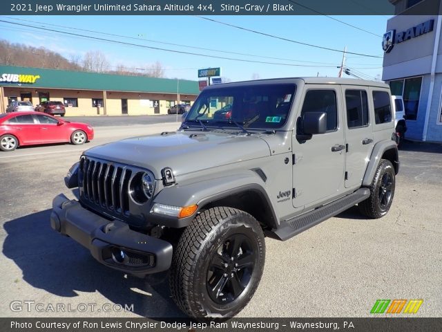 2021 Jeep Wrangler Unlimited Sahara Altitude 4x4 in Sting-Gray