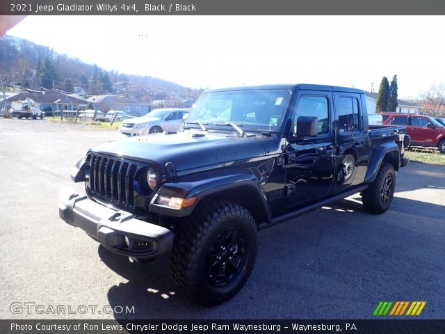 2021 Jeep Gladiator Willys 4x4 in Black