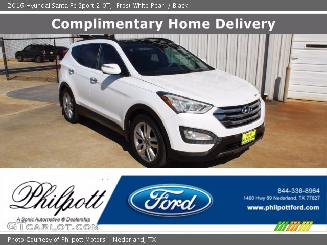 2016 Hyundai Santa Fe Sport 2.0T in Frost White Pearl