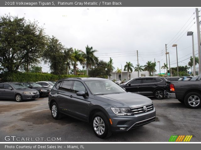 2018 Volkswagen Tiguan S in Platinum Gray Metallic