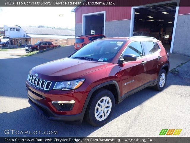 2020 Jeep Compass Sport in Velvet Red Pearl