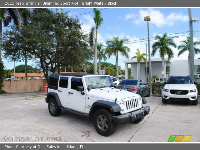 2015 Jeep Wrangler Unlimited Sport 4x4 in Bright White