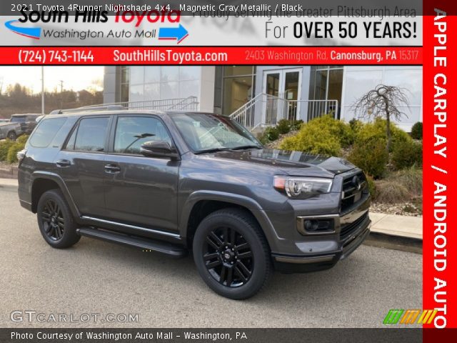 2021 Toyota 4Runner Nightshade 4x4 in Magnetic Gray Metallic
