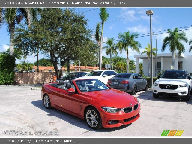 2018 BMW 4 Series 430i Convertible in Melbourne Red Metallic