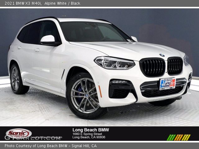 2021 BMW X3 M40i in Alpine White