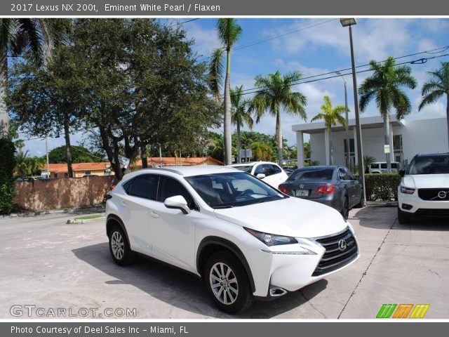 2017 Lexus NX 200t in Eminent White Pearl