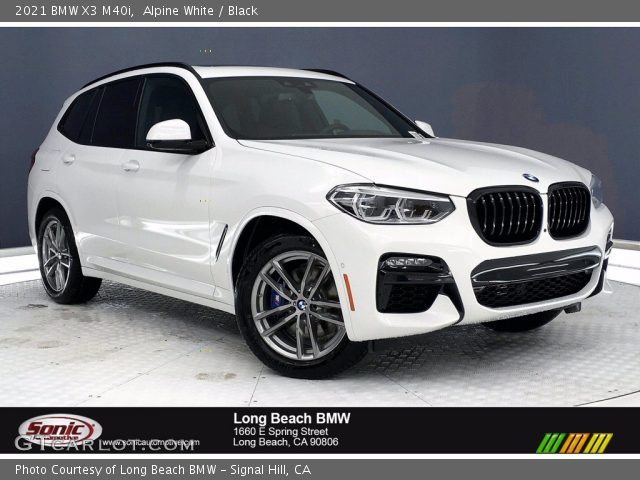 2021 BMW X3 M40i in Alpine White