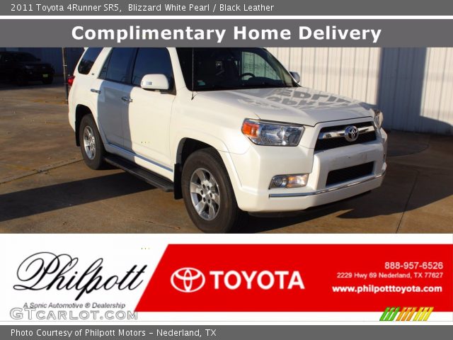 2011 Toyota 4Runner SR5 in Blizzard White Pearl