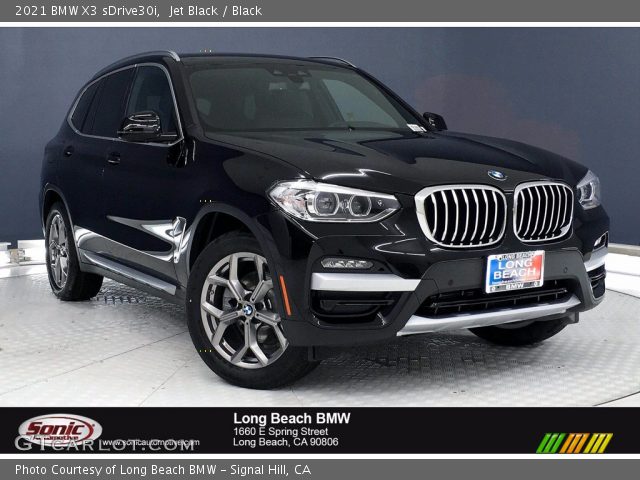 2021 BMW X3 sDrive30i in Jet Black