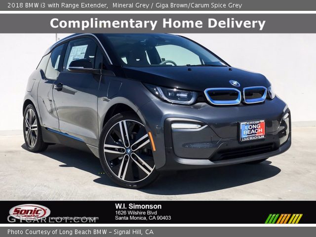 2018 BMW i3 with Range Extender in Mineral Grey