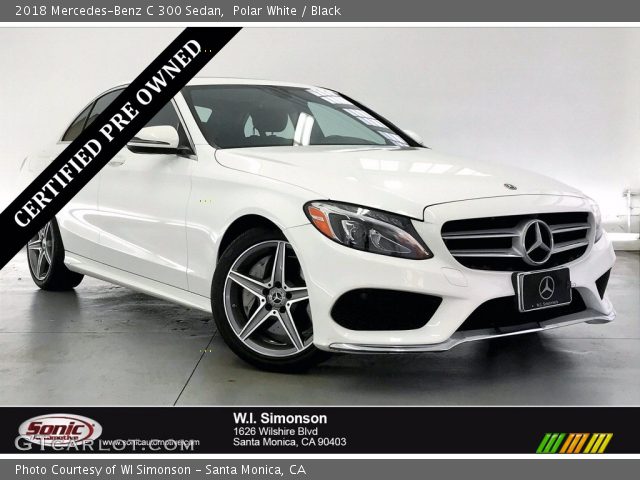 2018 Mercedes-Benz C 300 Sedan in Polar White