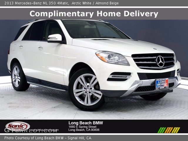 2013 Mercedes-Benz ML 350 4Matic in Arctic White