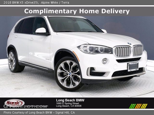 2018 BMW X5 xDrive35i in Alpine White