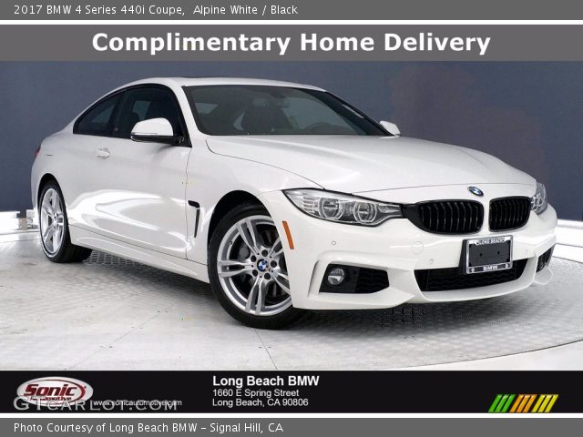 2017 BMW 4 Series 440i Coupe in Alpine White