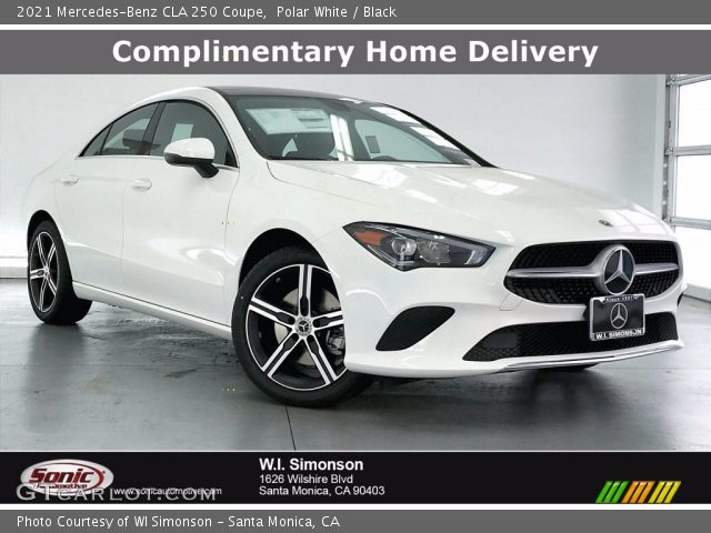 2021 Mercedes-Benz CLA 250 Coupe in Polar White