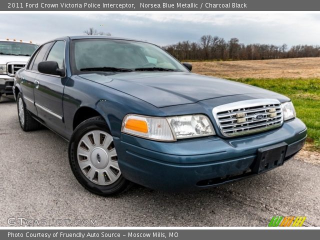 2011 Ford Crown Victoria Police Interceptor in Norsea Blue Metallic