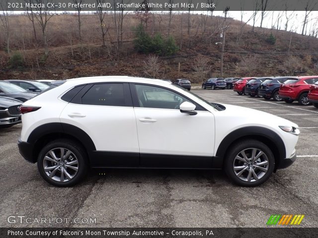 2021 Mazda CX-30 Preferred AWD in Snowflake White Pearl Mica