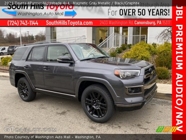 2021 Toyota 4Runner Nightshade 4x4 in Magnetic Gray Metallic