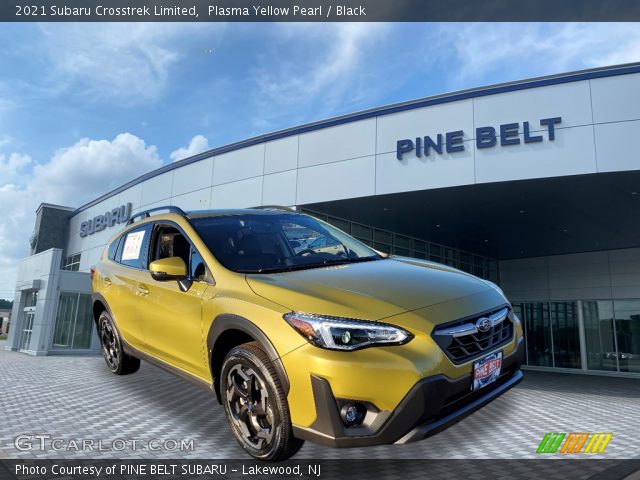 2021 Subaru Crosstrek Limited in Plasma Yellow Pearl
