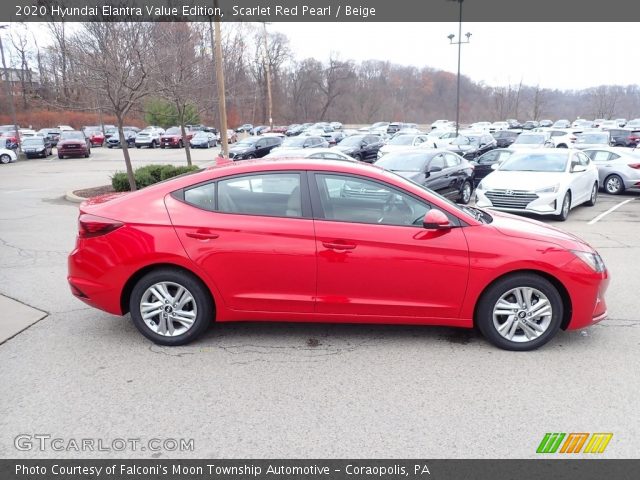 2020 Hyundai Elantra Value Edition in Scarlet Red Pearl
