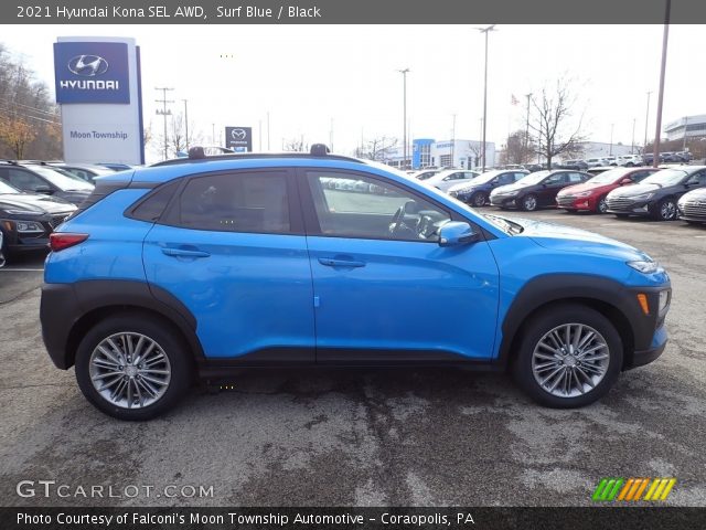 2021 Hyundai Kona SEL AWD in Surf Blue