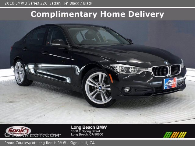 2018 BMW 3 Series 320i Sedan in Jet Black