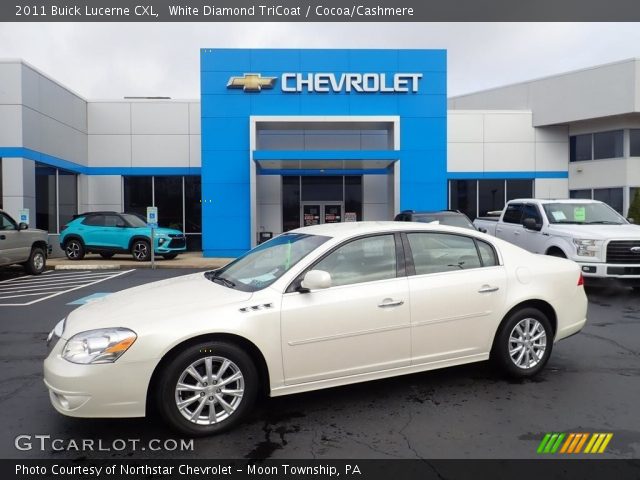 2011 Buick Lucerne CXL in White Diamond TriCoat