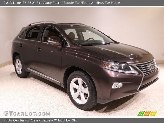 2013 Lexus RX 350 in Fire Agate Pearl
