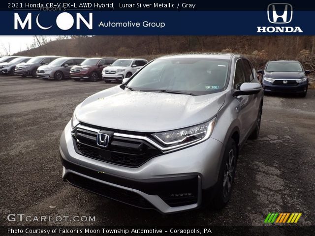 2021 Honda CR-V EX-L AWD Hybrid in Lunar Silver Metallic