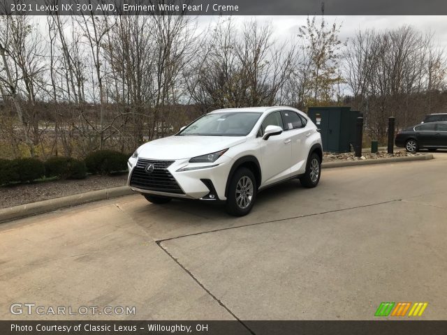 2021 Lexus NX 300 AWD in Eminent White Pearl