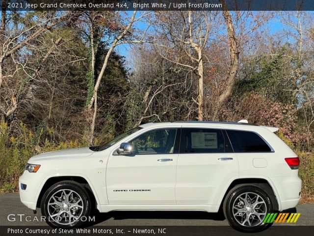 2021 Jeep Grand Cherokee Overland 4x4 in Bright White
