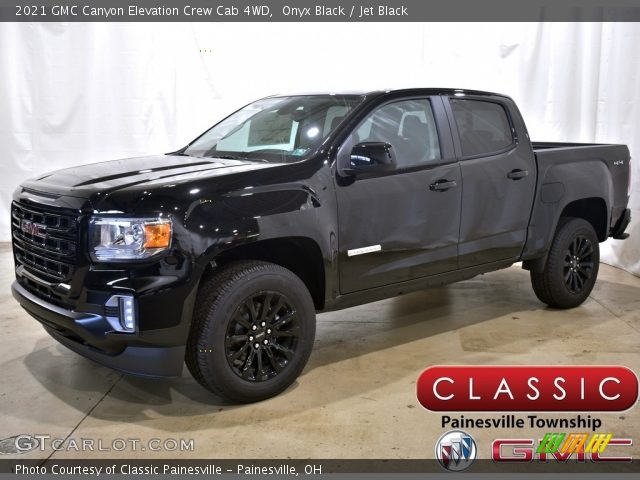 2021 GMC Canyon Elevation Crew Cab 4WD in Onyx Black