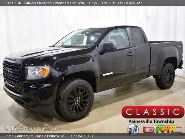 2021 GMC Canyon Elevation Extended Cab 4WD in Onyx Black