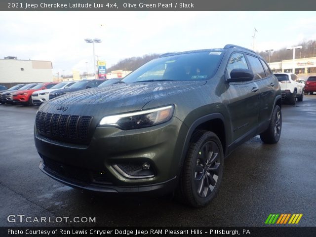 2021 Jeep Cherokee Latitude Lux 4x4 in Olive Green Pearl