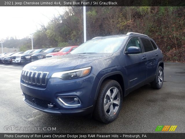 2021 Jeep Cherokee Limited 4x4 in Slate Blue Pearl