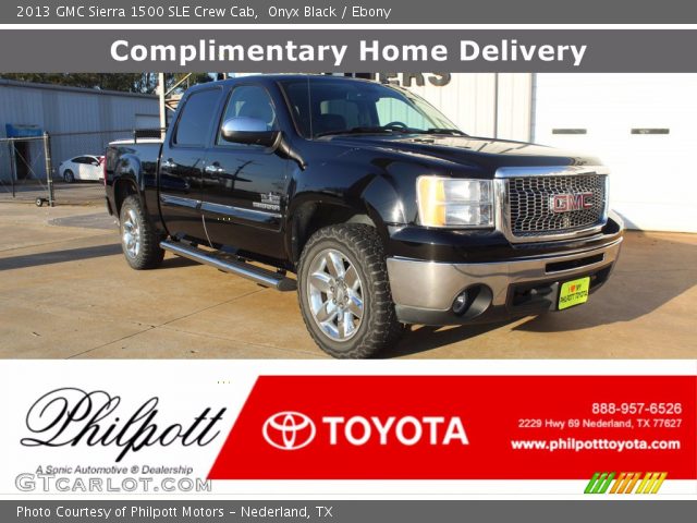 2013 GMC Sierra 1500 SLE Crew Cab in Onyx Black