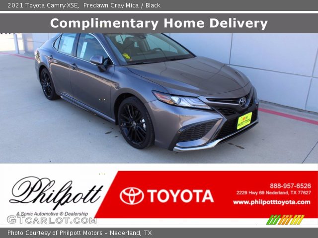2021 Toyota Camry XSE in Predawn Gray Mica