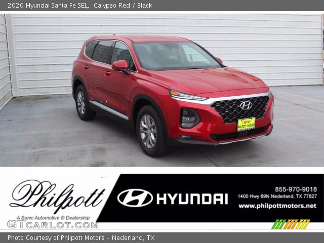 2020 Hyundai Santa Fe SEL in Calypso Red