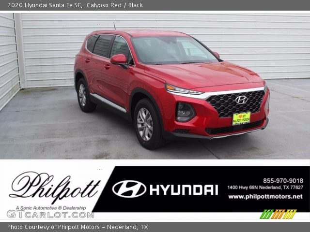 2020 Hyundai Santa Fe SE in Calypso Red