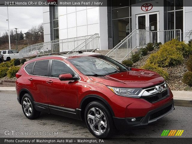 2018 Honda CR-V EX-L AWD in Molten Lava Pearl