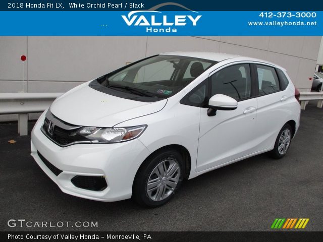 2018 Honda Fit LX in White Orchid Pearl