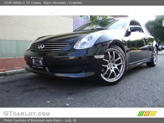 2006 Infiniti G 35 Coupe in Black Obsidian