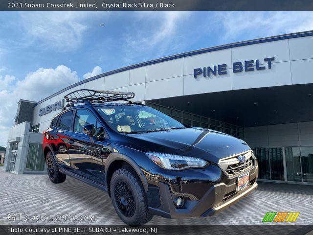 2021 Subaru Crosstrek Limited in Crystal Black Silica