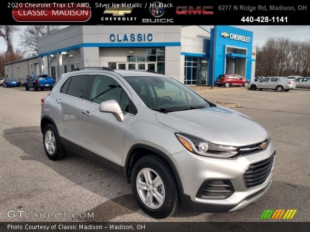 2020 Chevrolet Trax LT AWD in Silver Ice Metallic